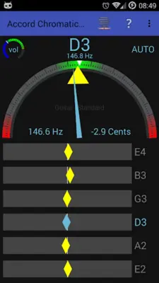 Accord Chromatic Tuner android App screenshot 9