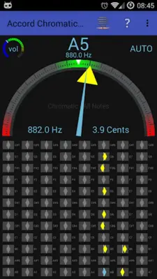 Accord Chromatic Tuner android App screenshot 8